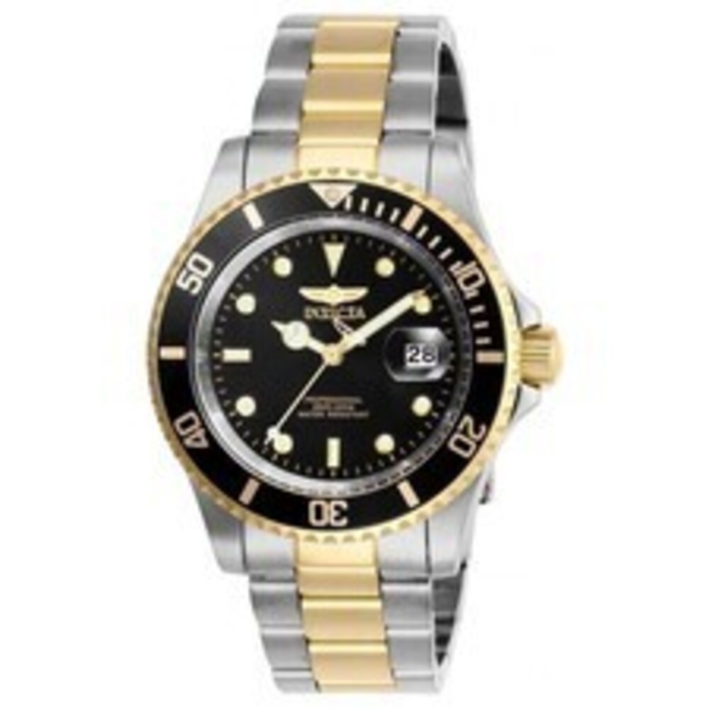 NWT Invicta 26973  Pro Diver | 3-Hand | Black | Men's Watch